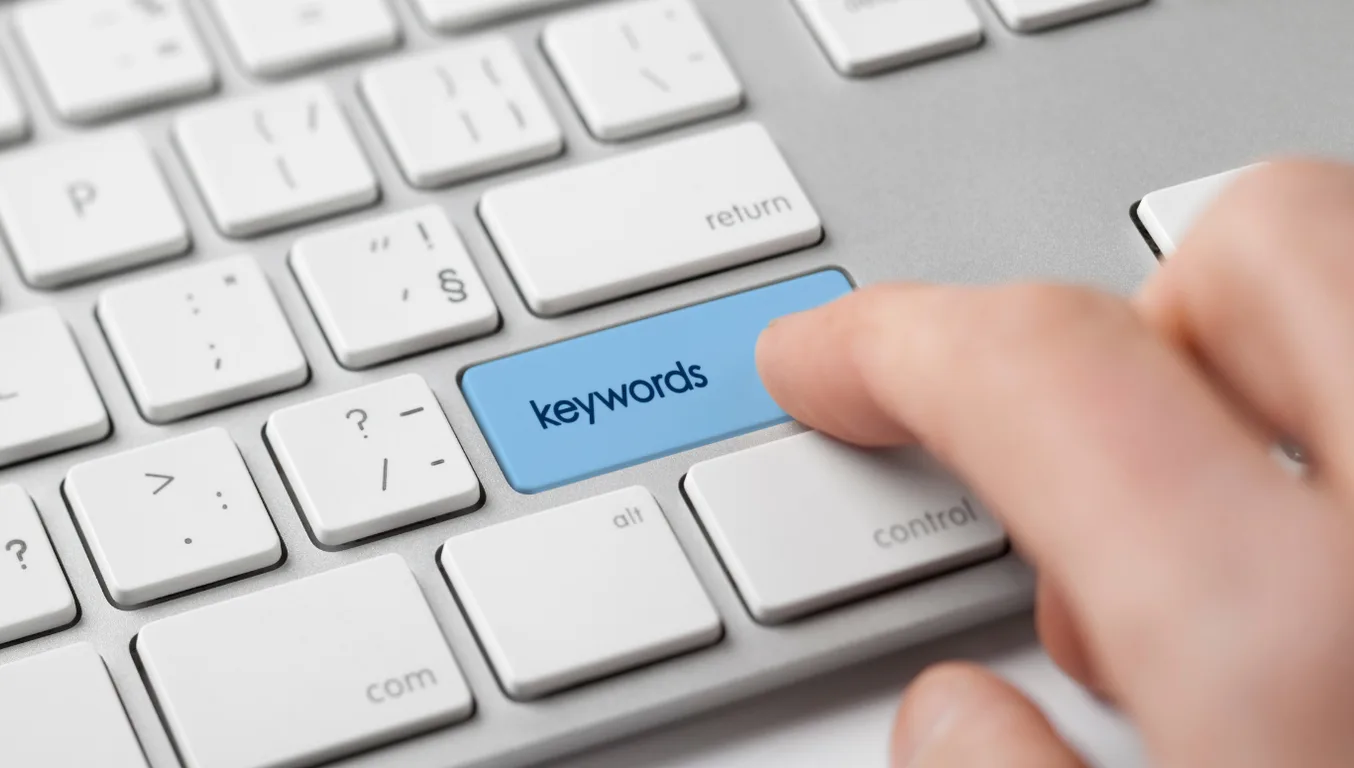 keywords in keyboard