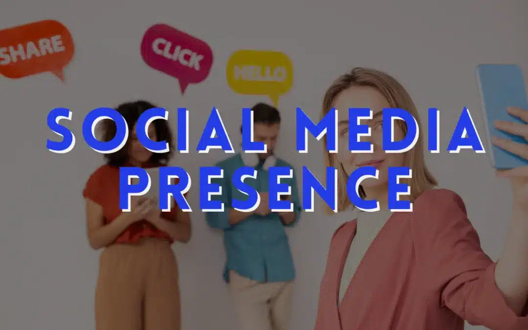 social media presence