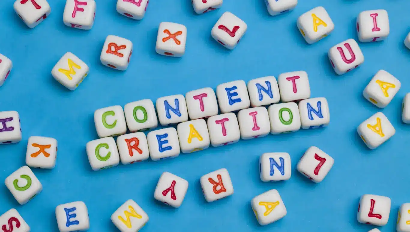 content creation for social media manager